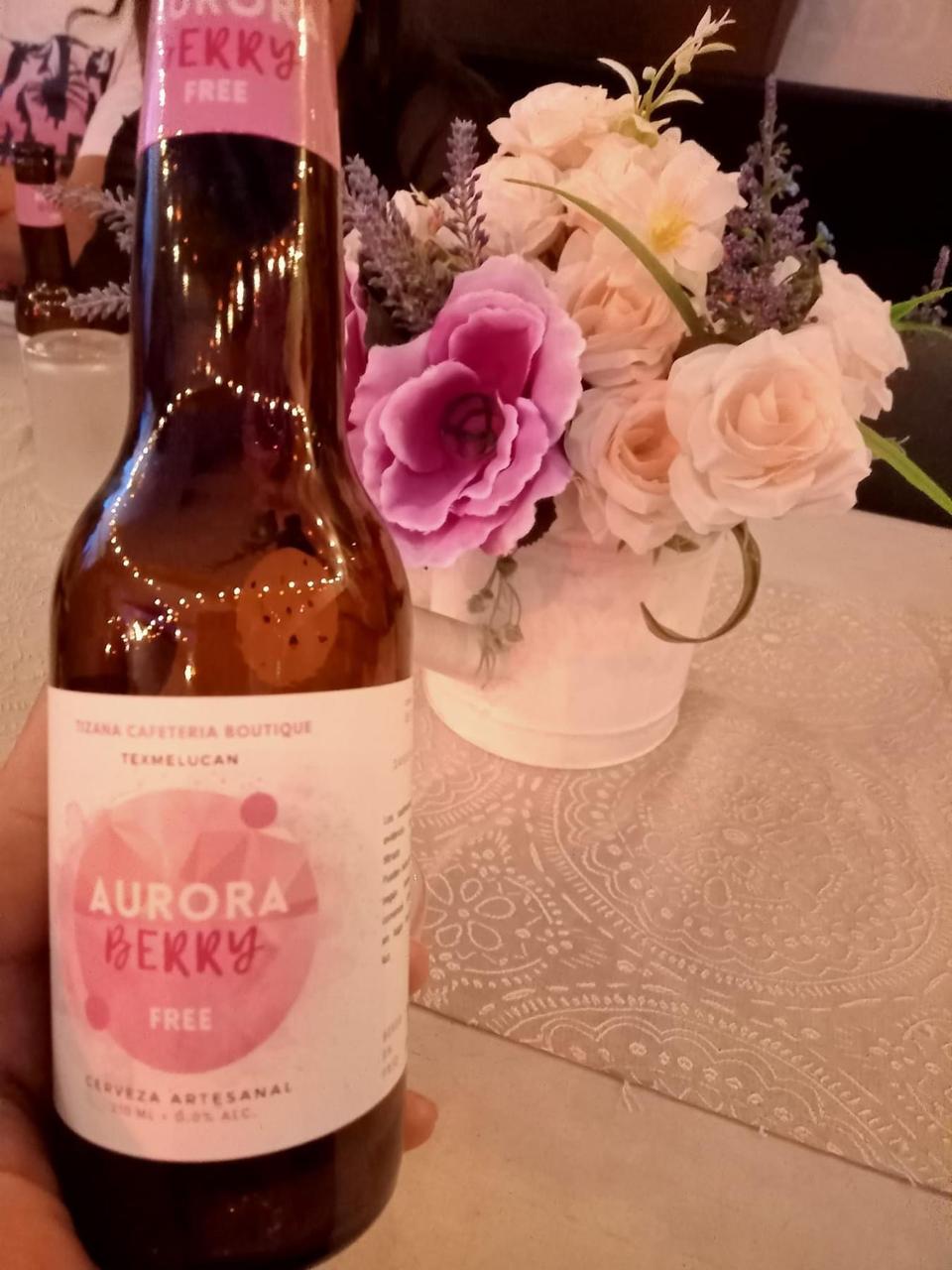 Cerveza Artesanal Aurora Berry Free 0% Alcohol 210 ML